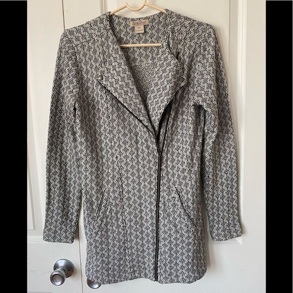 Lucky Brand Asymmetrical Zipper Knit Sweater XS - Picture 9 of 12